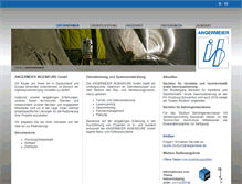 Tablet Screenshot of angermeier.de